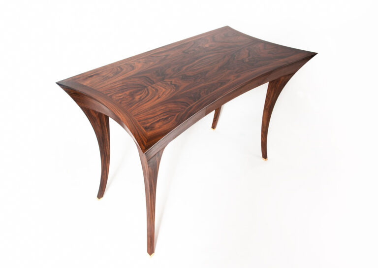 An award winning, student made desk from a woodworking course at Rowden Atelier